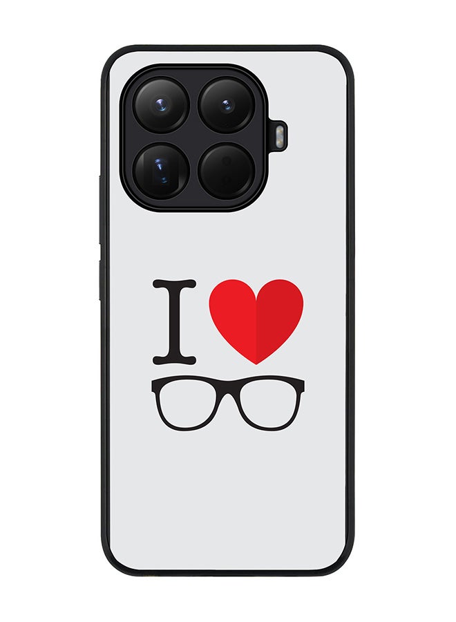 Stylizedd For Xiaomi 15T Pro Case,Slim fit Camera Protection, Shockproof Thin Phone cover  - I Love Glasses - Image 1